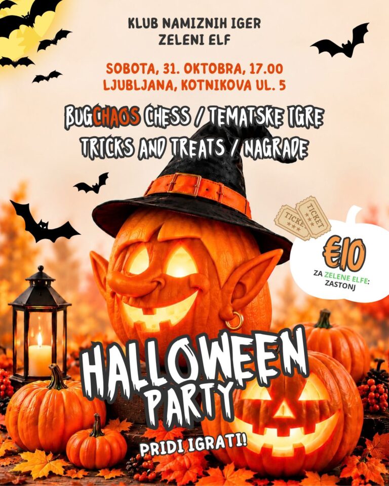 Halloween Party v Klubu Zeleni Elf